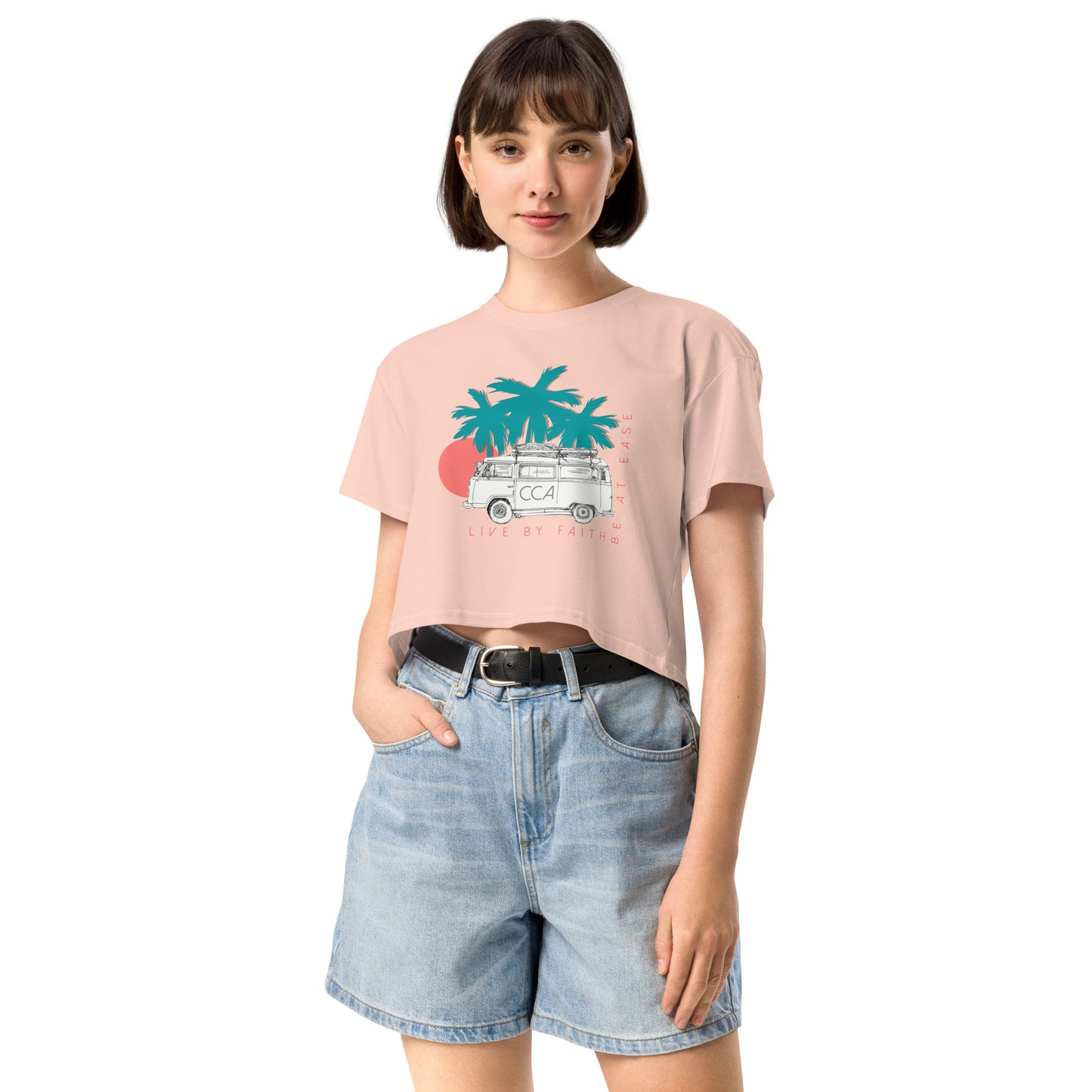 CCA Road Trip crop top