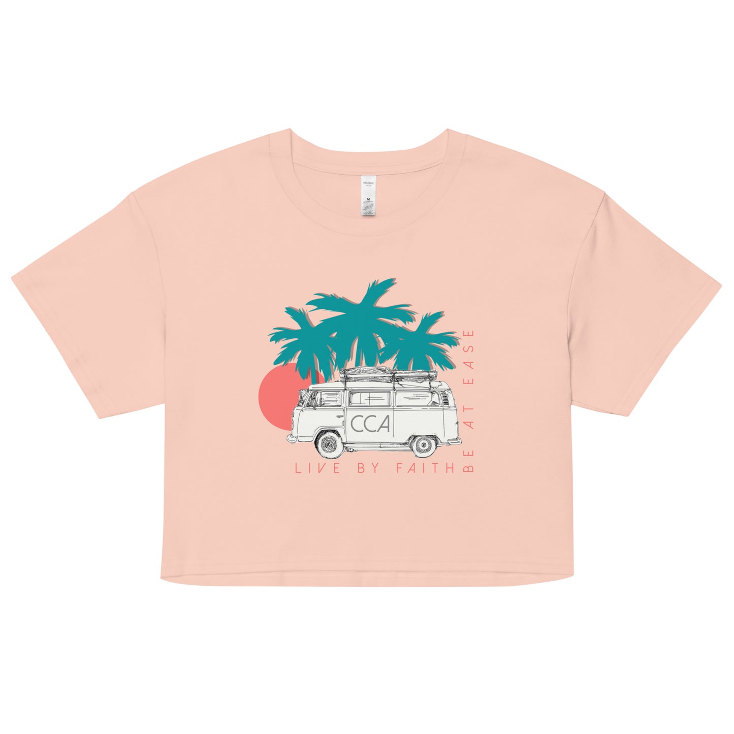 CCA Road Trip crop top