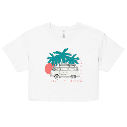 CCA Road Trip crop top